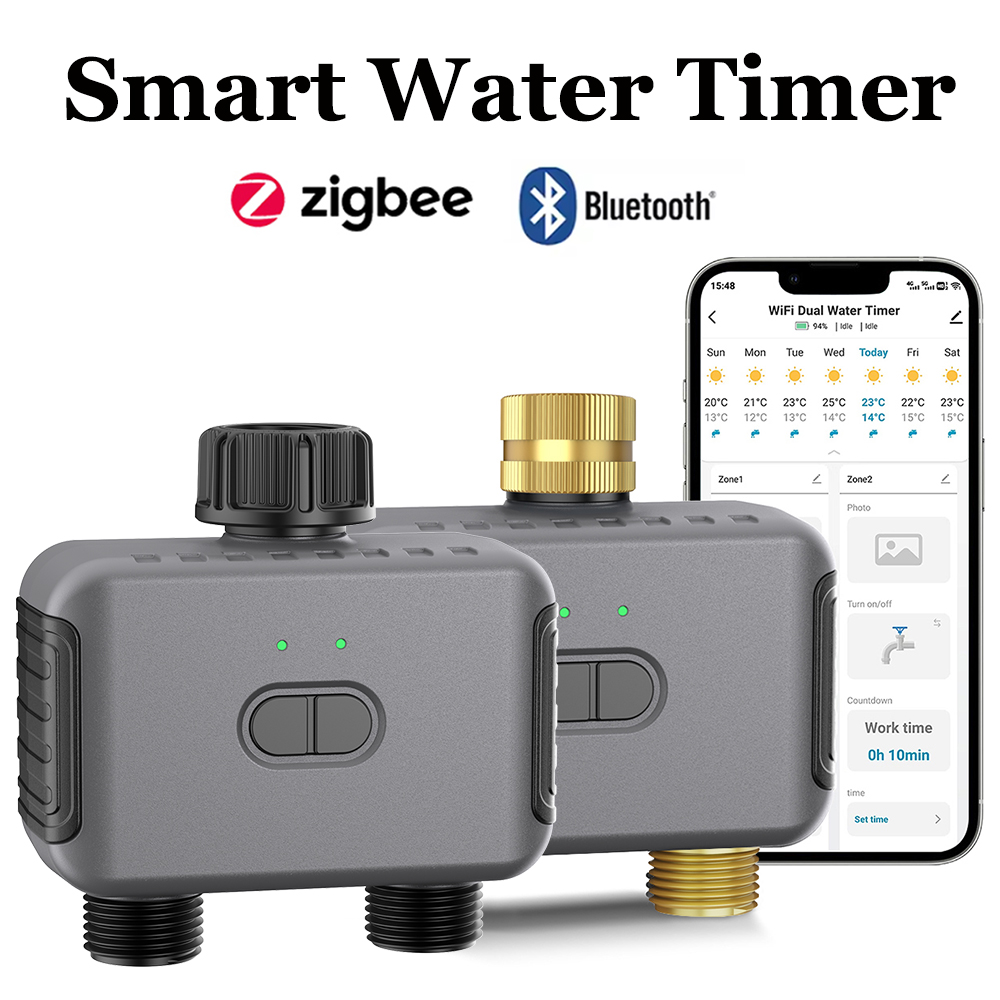 Smart Garden Water Timer - Tuya inteligente temporizador de água zigbee/bt