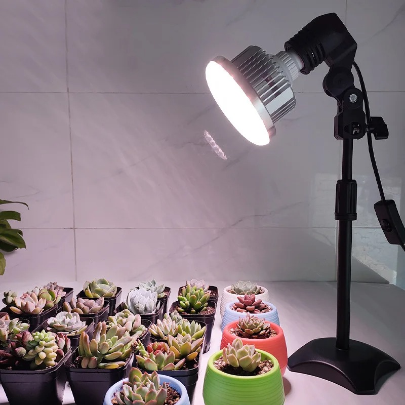 Plant Grow Light Full Spectrum - Luminária de Cultivo Dobrável e Suspensa