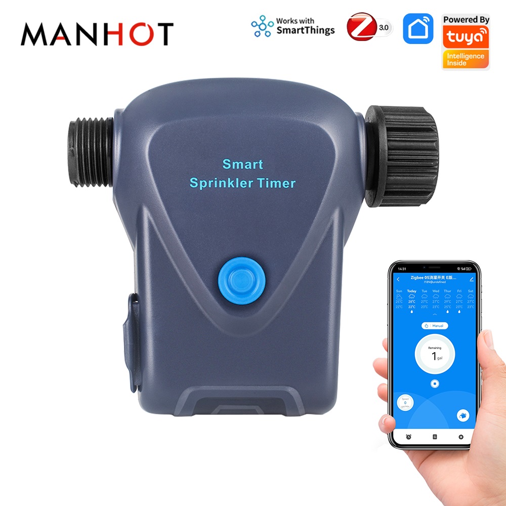Smart Garden Home Assistant - Temporizador de Água Automático Zigbee3.0 para