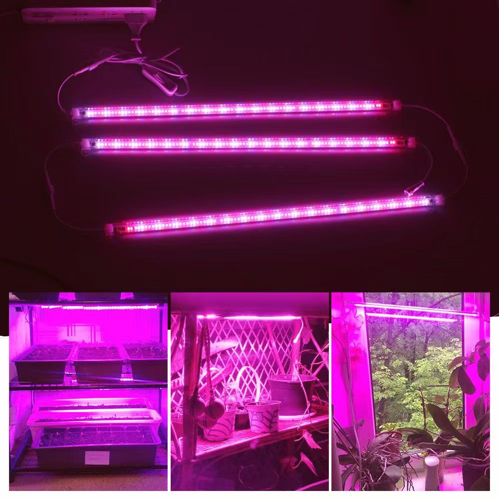 Plant Grow Light Full Spectrum - Lâmpada LED de 12 Polegadas para