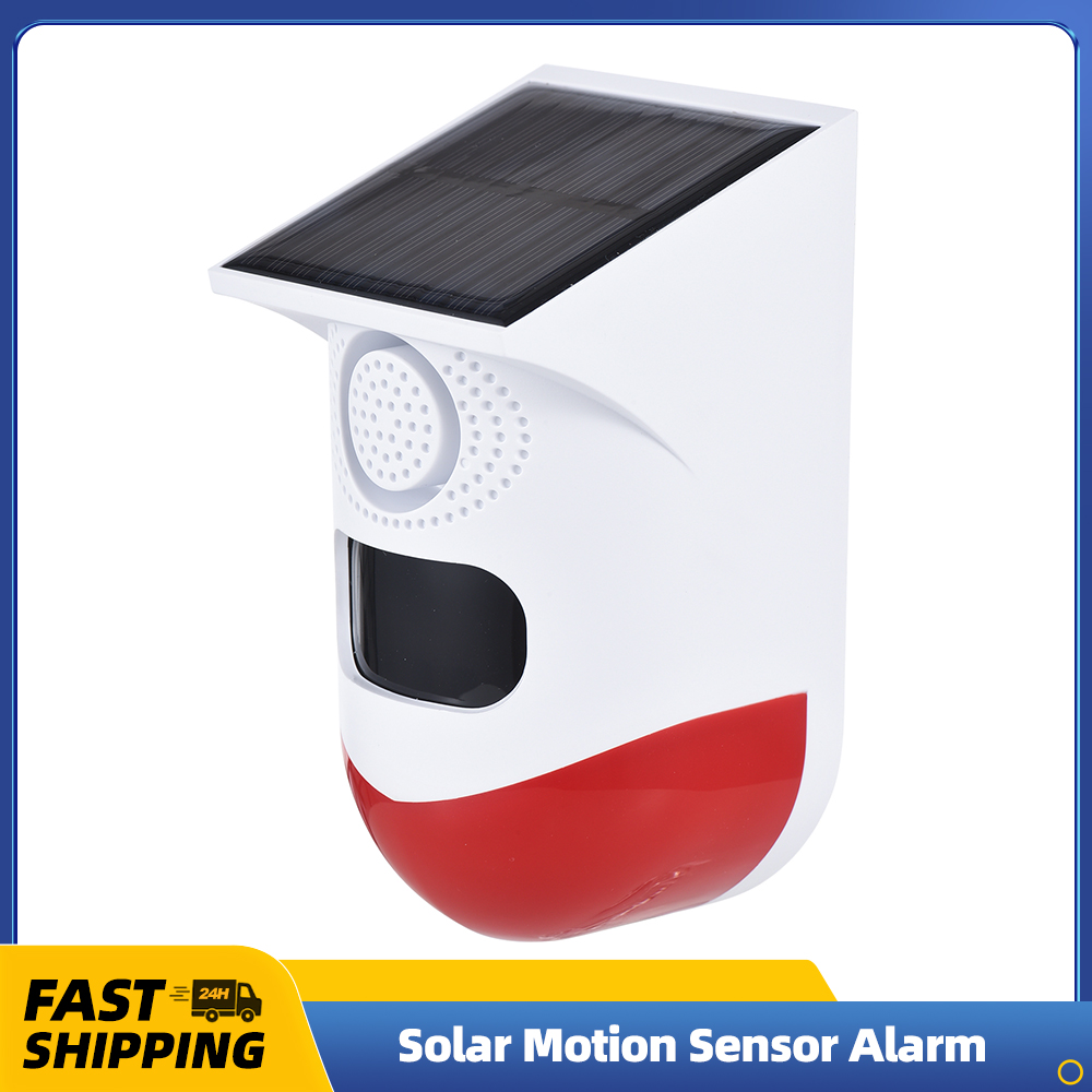 Smart Garden Light Camera - Sensor de movimento solar alarme ao