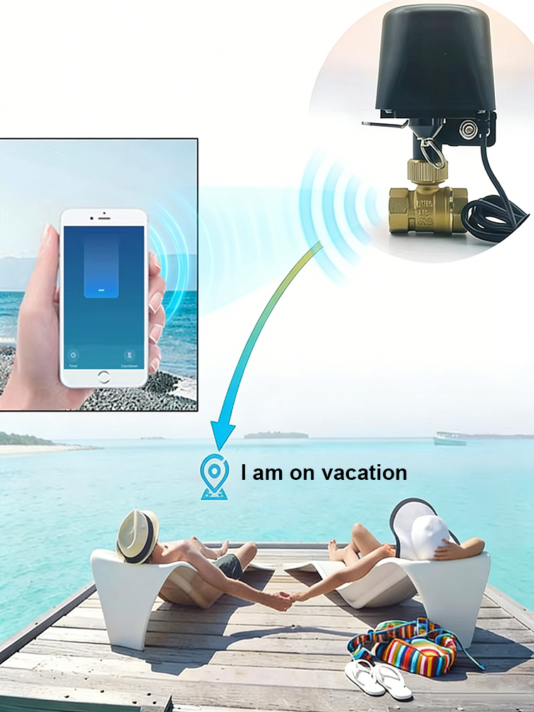 Válvula de Água Inteligente Tu - Smart Garden Home Assistant avaliação e preço