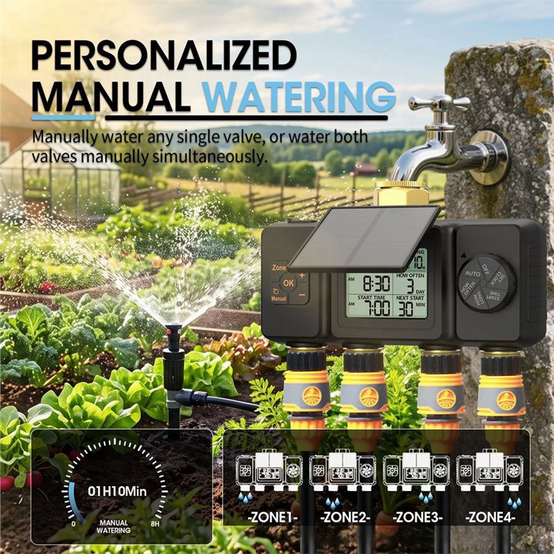 Temporizador de Irrigação Sola - Smart Garden Tap Timer avaliação e preço