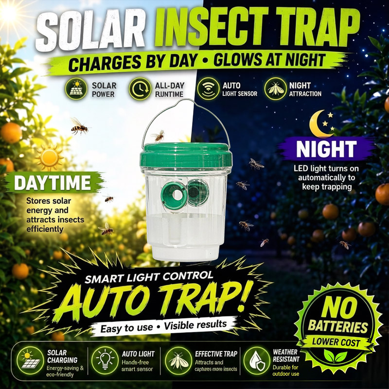 Armadilhas Solares para Moscas - Smart Garden Light Camera avaliação e preço