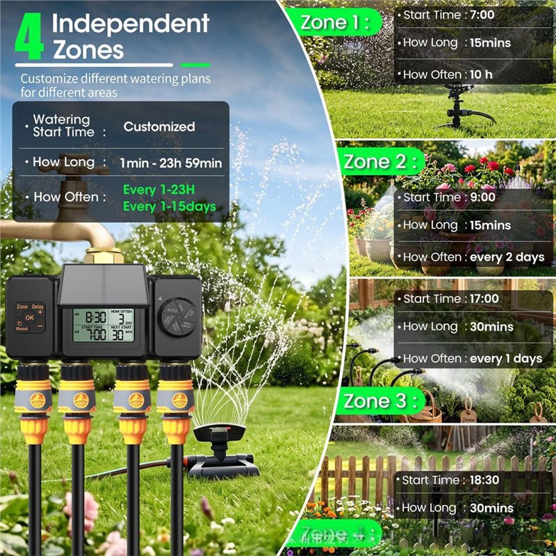 Temporizador de Irrigação Sola - Smart Garden Tap Timer avaliação e preço