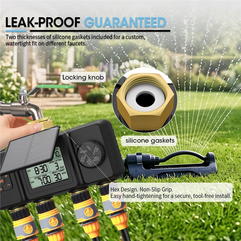 Temporizador de Irrigação Sola - Smart Garden Tap Timer avaliação e preço