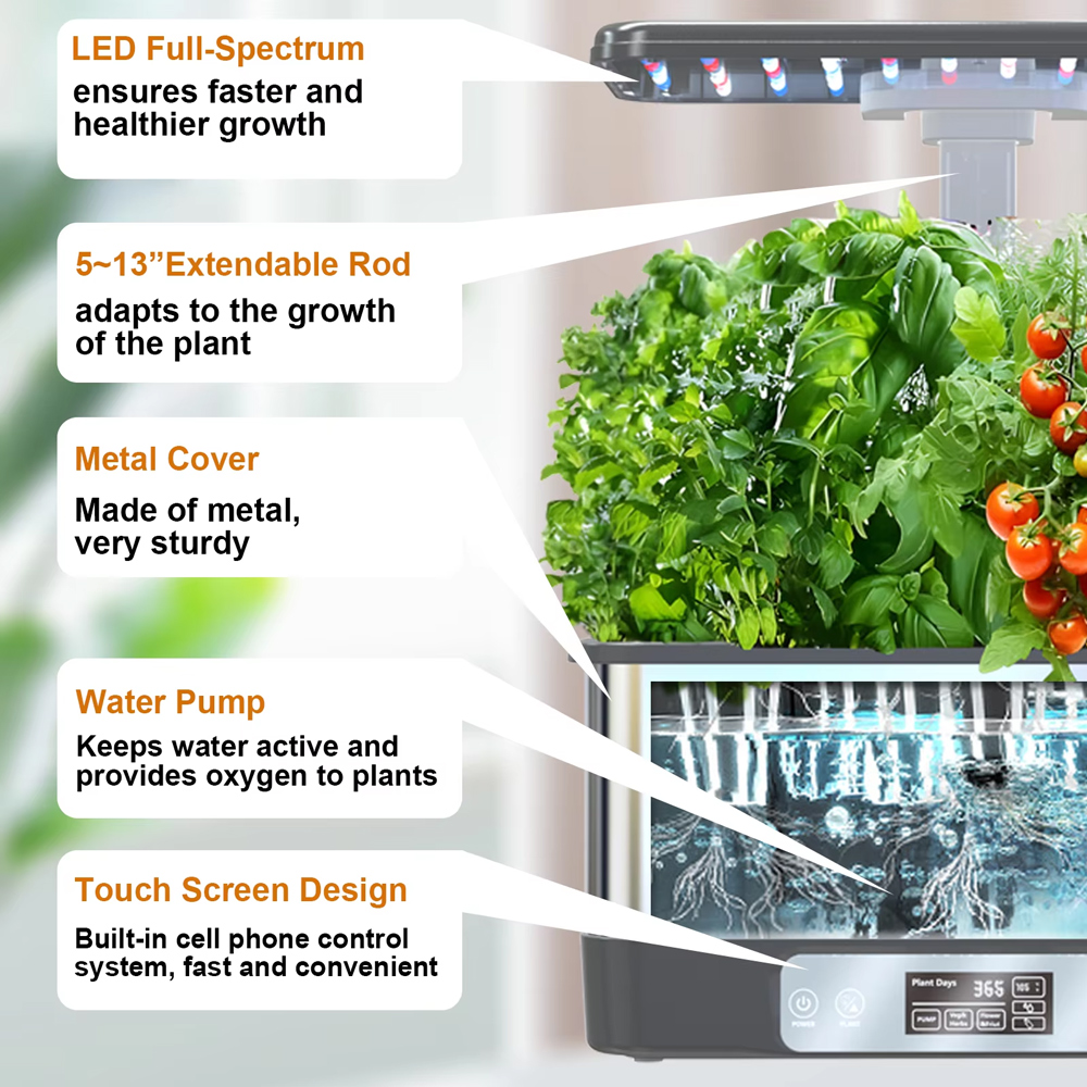 Tuya wifi jardim interno siste - Smart Garden Box avaliação e preço