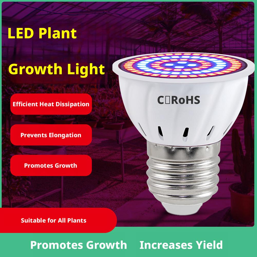 Lâmpada LED para Cultivo E27 6 - Plant Grow Light Full Spectrum avaliação e preço