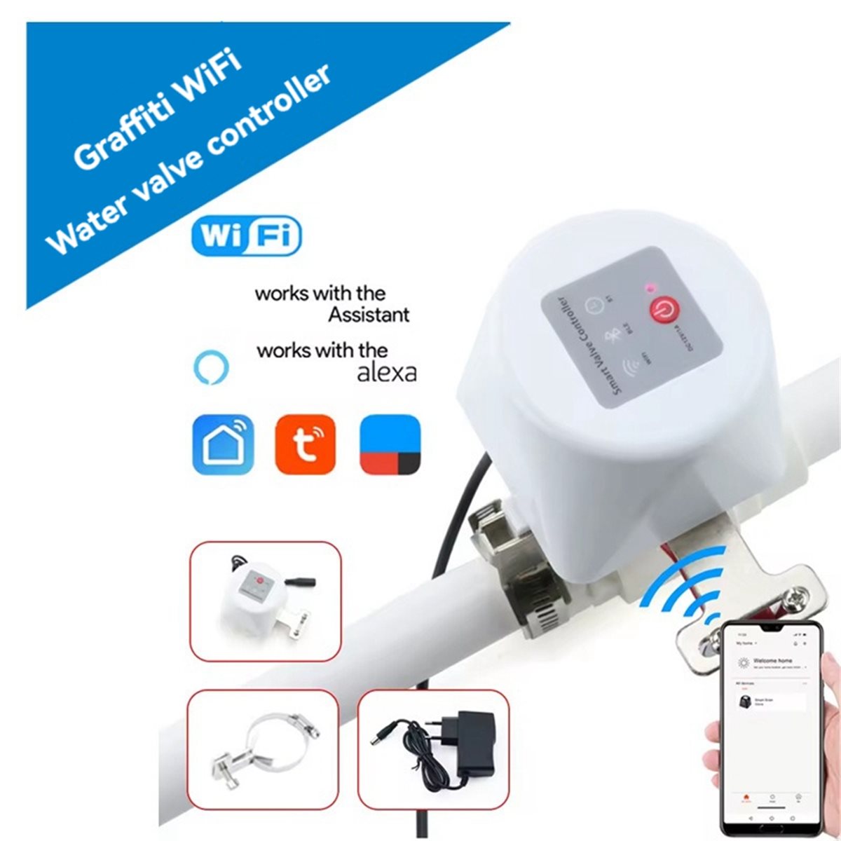 Controlador de Válvula Intelig - Smart Garden Water Timer avaliação e preço