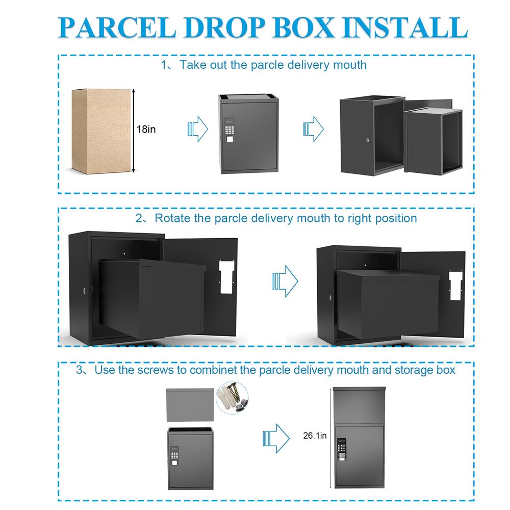 Caixa de Entrega de Correspond - Smart Garden Box avaliação e preço
