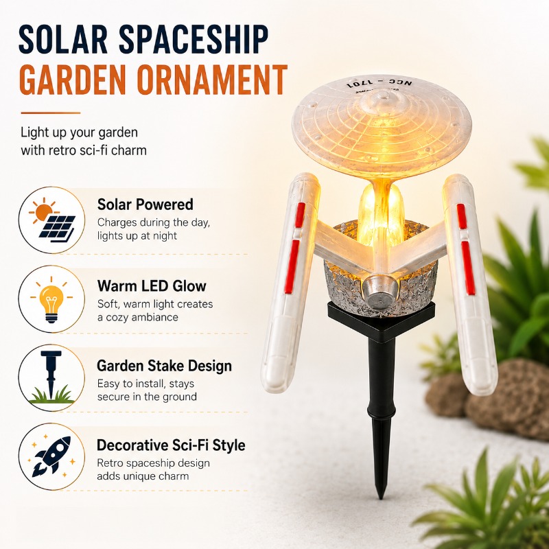 Luz de Jardim Solar Star Trek  - Smart Garden Light Camera avaliação e preço