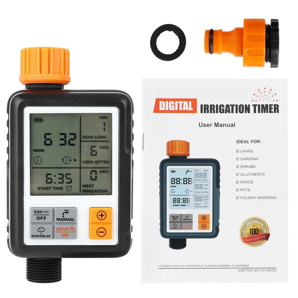 Temporizador Eletrônico de Irr - Smart Garden Water Timer avaliação e preço