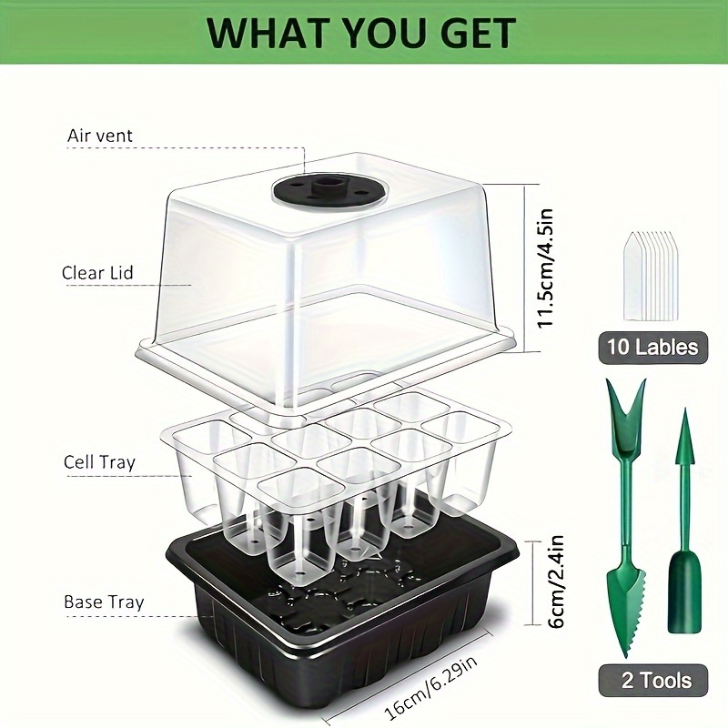 Kit de Iniciação para Mudas 1/ - Plant Grow Light Full Spectrum avaliação e preço