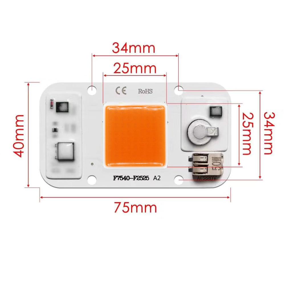A microplaqueta conduzida do r - Plant Grow Light Full Spectrum avaliação e preço