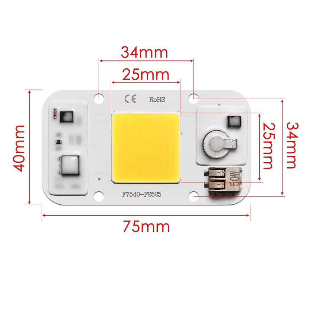 A microplaqueta conduzida do r - Plant Grow Light Full Spectrum avaliação e preço