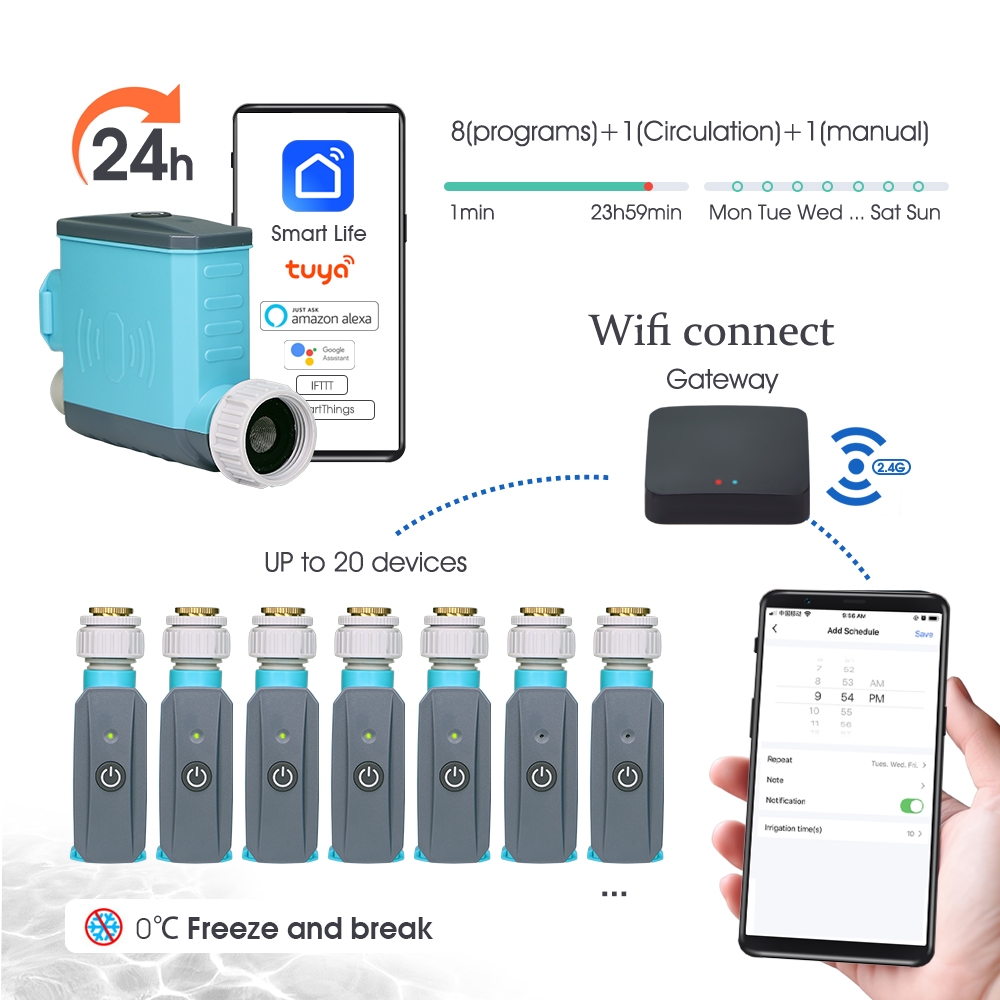 Temporizador de água wi-fi/blu - Smart Garden Tap Timer avaliação e preço