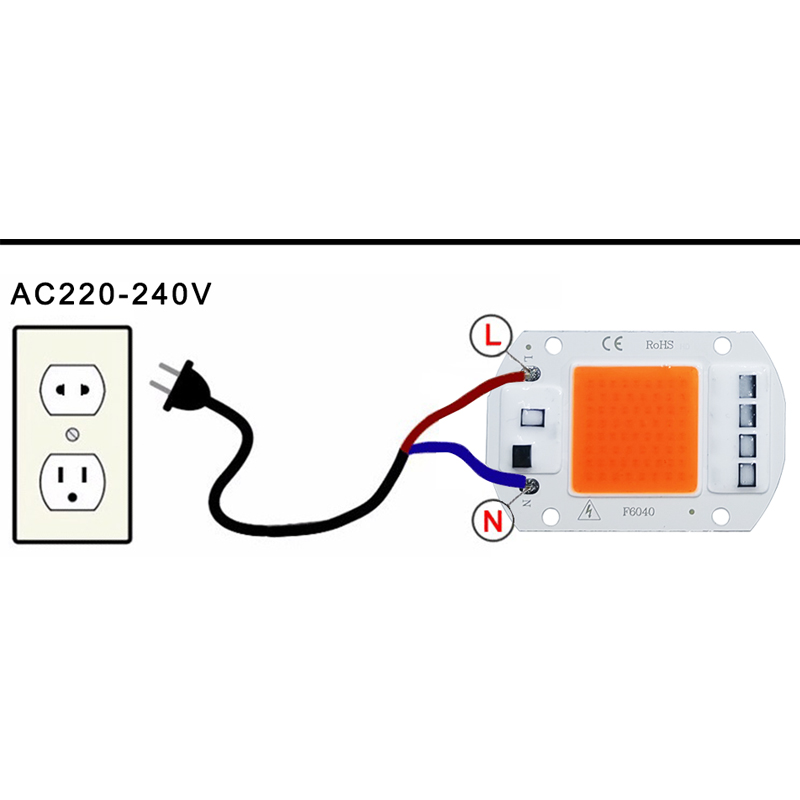 5 pçs led crescer cob chip de  - Plant Grow Light Full Spectrum avaliação e preço