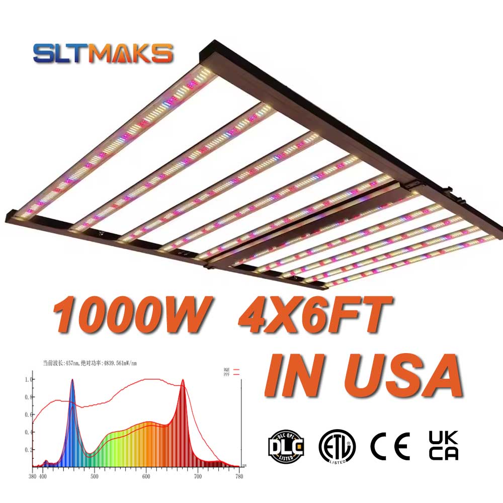 SLTMAKS 8x6FT 4X6FT 1000W Luz  - Plant Grow Light Full Spectrum avaliação e preço