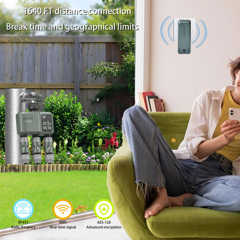 Temporizador de Água Tuya Wifi - Smart Garden Water Timer avaliação e preço