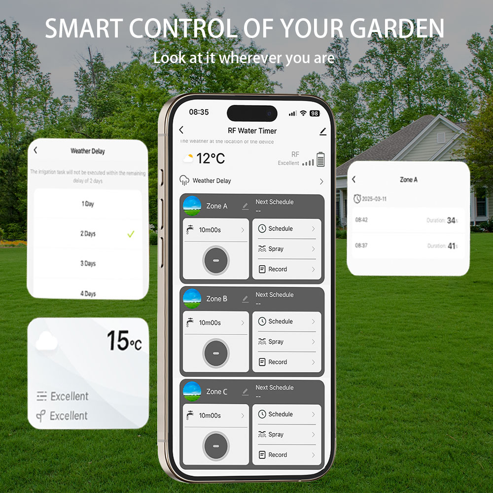 Temporizador de Água Tuya Wifi - Smart Garden Water Timer avaliação e preço